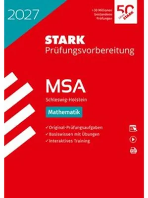 Produktbild von STARK Mathematik - MSA 2027 Schleswig-Holstein - Prüfungsvorbereitung