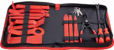 Zdjęcie produktu dla Kraft & Dele KD1135 Zestaw ściągaczy do tapicerki 19 szt
