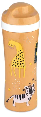 Imagen del producto de Botella de agua koziol OASE ZOO, 425 ml, diseño "nature wood"