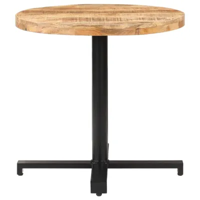 Immagine prodotto di vidaXL Tavolo da bistrot rotondo Ø80x75 cm Legno di mango grezzo