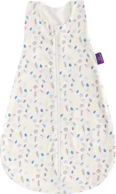 Produktbild von Träumeland GmbH Sommerschlafsack LIEBMICH Baumwolle Blumig, Größe 90 Blumen
