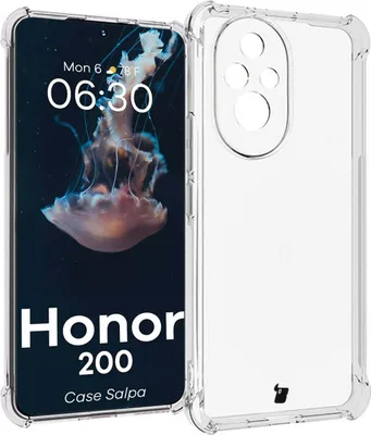 Produktbild von Flexible Handyhülle für Honor 200, Bizon Case Salpa, Transparent