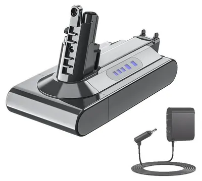 Produktbild von Batterie, 6000mAh Kapazität, kompatibel mit V10-Modellen, 6.0 Batterieladegerät