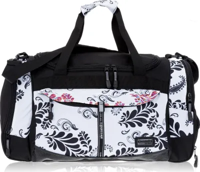 Produktbild von Sporttasche Adventure Gym Mate Fitness Tasche Sport Tasche Reisetasche 45 Liter 55 cm 724 Paisley Weiss 0