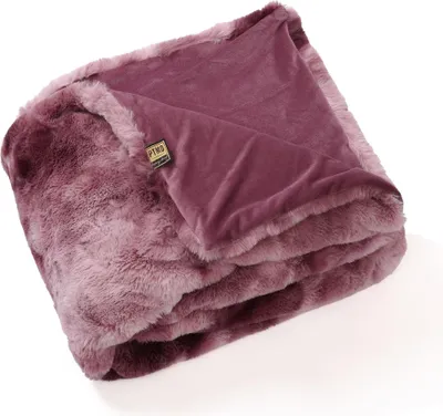 Produktbild von PTMD - Plaid Linde - Lila - 220x240x2cm
