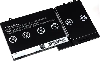 Produktbild von Ersatzakku für Dell RYXXH Notebook 11,1V 3400mAh 177,8x104,15x7mm