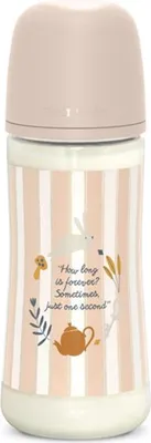 Produktbild von Suavinex Wunderland Physiologisch L 360 ml rosa
