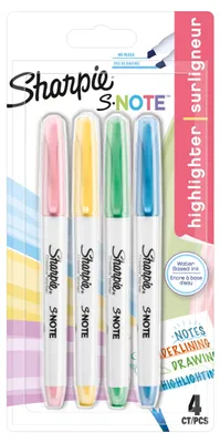 Produktbild von Sharpie 2138234, Mehrfarbig, Papier, Sichtverpackung, 4 Stück(e)