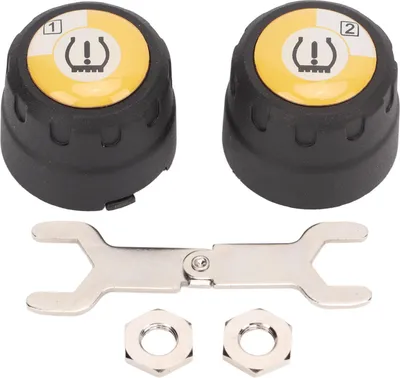 Produktbild von Bluetooth TPMS 2 externer Sensor -Reifendrucküberwachungssystem Echtzeit -Temperaturalarm für Motorrad