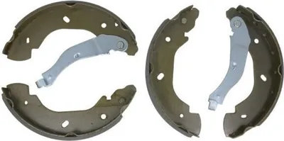 Produktbild von ABE Bremsbackensatz Trommelbremse Hinten für FORD Transit Mk6 Kasten (V347, V348, FA) C0G051ABE