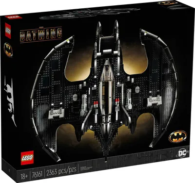 Produktbild von LEGO 76161 BATMAN 1989 Batwing Sammlerset für Erwachsene mit exklusiven Minifiguren