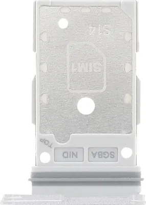 Produktbild von Clappio, SIM-Kartenhalter für Samsung Galaxy S24 FE Nano-SIM-Steckplatz, Silber
