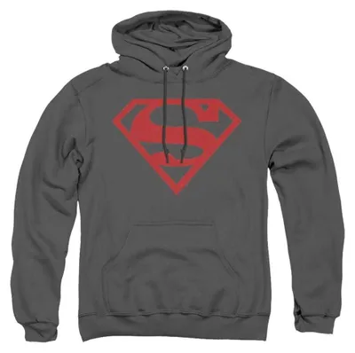 Obrázok produktu pre Mikina s kapucňou Superman, uni, pre pánov/dámy, model TV34982 (veľkosť S), farba: antracit