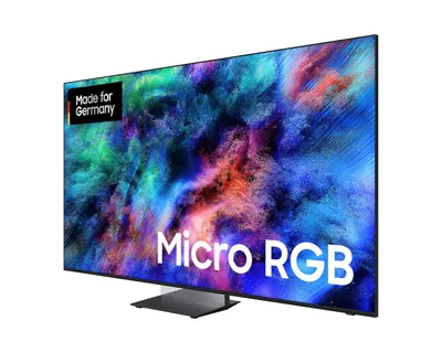 Produktbild von Samsung 75" Micro RGB R95H 4K Vision AI Smart TV (2026), 190,5 cm (75"), 3840 x 2160 Pixel, Micro RGB, Smart-TV, WLAN, Schwarz