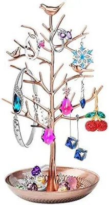 Produktbild von Sicherheitsbox für Schmuck, Schmuckorganizer, Kettenhalter - Schmuckbaum, Schmuckbox