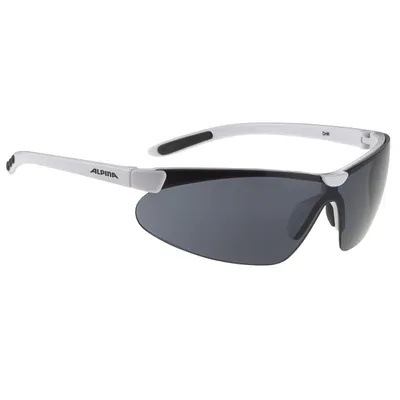 Produktbild von Sonnenbrille Alpina Drift Rahmen weiß Glas Keramik schwarz S3