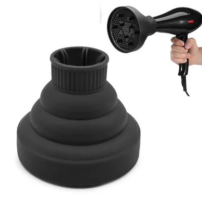 Produktbild von Silikon Faltbare Haartrockner Diffusor Reise Tragbare Falten Fön Diffusor Befestigung