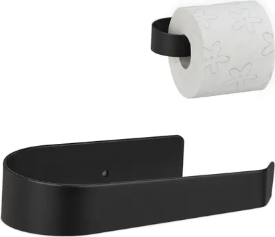Produktbild von relaxdays Toilettenpapierhalter ohne Bohren