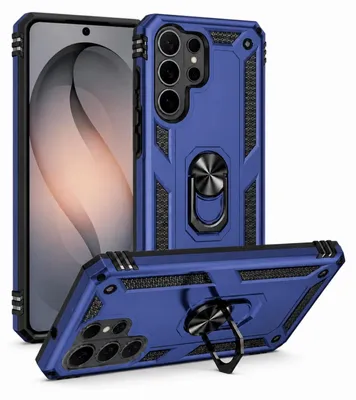 Produktbild von Outdoor Schutz Hülle für Samsung Galaxy S26 Ultra Armor Case Cover Handyhülle Bumper Panzerhülle Blau