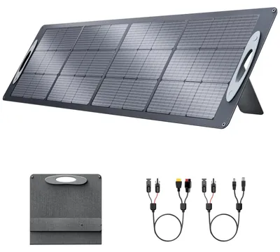 Faltbares Solarmodul 200 W, monokristallin, 20 V, IP67, 8,39 kg