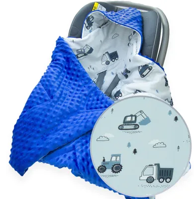 Produktbild von Kerstin Kinderwagen-Fleece Decke für Babys 90x90 cm