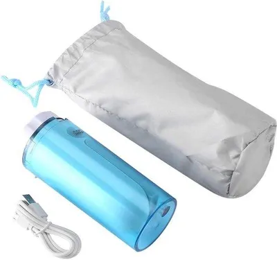 Immagine prodotto di Doccetta bidet elettrica portatile per WC e bagno - 230 ml, blu