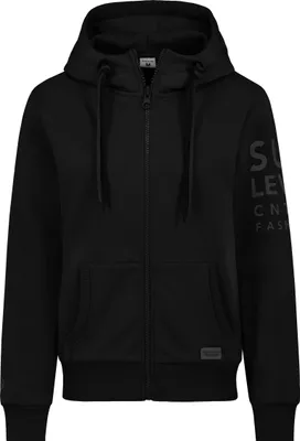 Zdjęcie produktu dla Bluza z kapturem Sublevel z zamkiem błyskawicznym i nadrukiem logo Rozmiar: XS