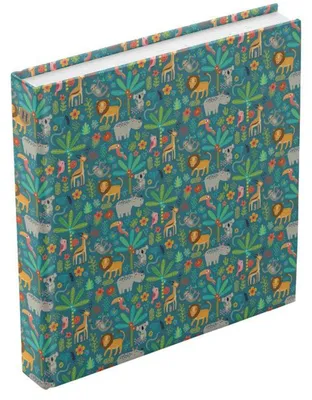 Immagine prodotto di Album foto Henzo Jumbo Jungle 30x30 cm 100 pagine bianche con pergамino
