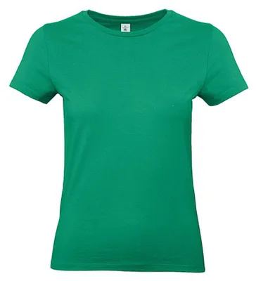 Productafbeelding van B&C - T-shirt voor dames, model FK2499 (maat S), kleur: Iers groen