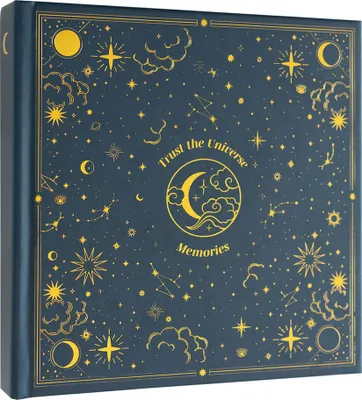 Immagine prodotto di Erik Editores Astral 16x16 Cm 24 Pagine autoadesive Fotoalbum Blau Blau Taglia unica