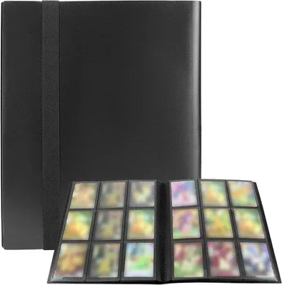 Produktbild von Sportkaarten-Set mit 9 Taschen und 360 Karten, inklusive Elastikband