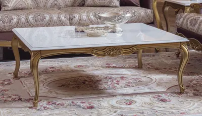 Produktbild von Couchtische Italienische Möbel Tisch Couchtisch Klassischer Kaffeetisch Tische