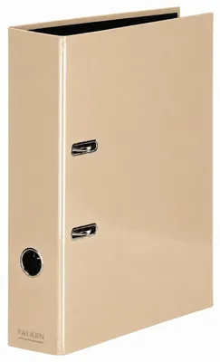 Produktbild von FALKEN Ordner Pure Earth 8 cm breit DIN A4 Naturfarbe sand