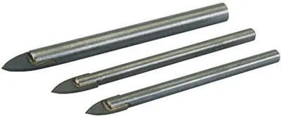 Produktbild von Glas- und Fliesenbohrer, 3-tlg. Satz 5, 6 u. 8 mm