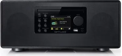 Obrázok produktu pre MUSE M-695DBT - Heim-Audio-Mikrosystem - Schwarz - Vorderseite - 60 W - DAB - DAB+ - FM - PLL - LCD