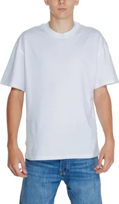 Produktbild von Jack & Jones Herren T-Shirt Weiß 475605 : Größe - M Größe: M
