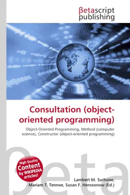Produktbild von Consultation (object-oriented programming)