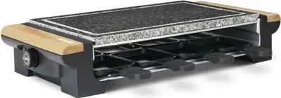 Produktbild von H.Koenig RP328, 8 Person(en), Stein, Holz, Schwarz, Grau, Weiß, Holz, Rechteckig, 370 x 230 mm, Drehregler