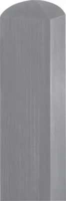 Produktbild von Pfosten Konsta geriffelt 9 x 9 x 100 cm basaltgrau