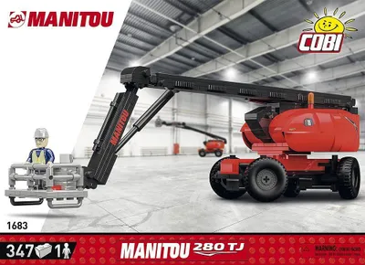 Produktbild von COBI Manitou 280 TJ, Bausteine, 6 Jahr(e), 347 Stück(e)