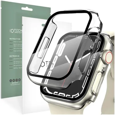 Image de Tech-Protect Defense360 Apple Watch 7 / 8 / 9 (41 Mm) Clair