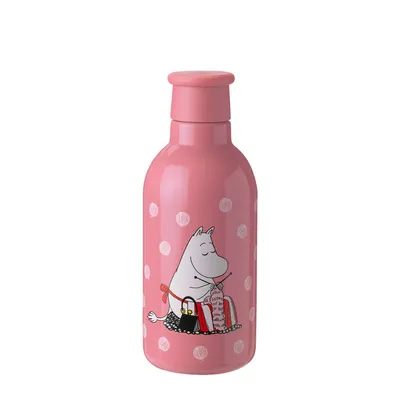 Produktbild von Rig-Tig Isolierflasche Drink-It, Edelstahl, Kunststoff, Moomin Knitting, 500 ml, Z00711-2