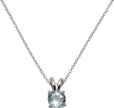 Zdjęcie produktu dla Naszyjnik Zeeme Gemstones 925/- srebro próby 925 42+3 cm biały niebieski topaz niebieski 358250179