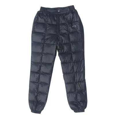 Produktbild von Uni Daunenhose – Leichte & warme Outdoorhose mit 90 % Gänsedaunen, wasserdicht, ideal zum Wandern, mit Aufbewahrungstasche