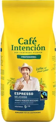 Produktbild von Café Intención Professional ESPRESSO DELICIOSO, 1000g Bohnen