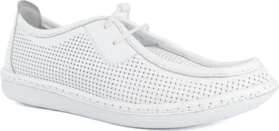 Image de La Conte Mocassins femme LAC6030-25112 Couleur : Blanc Taille : 38