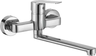 Produktbild von Bewegte Auslauf Spültischarmatur Küchenarmatur Armatur einhebelmischer Wandarmatur