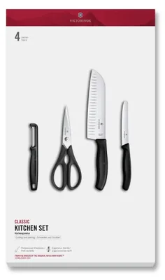 Produktbild von Classic, Küchenset, 4tlg, schwarz, G
