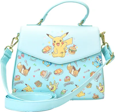 Produktbild von Loungefly Pokémon Cafe Schultertasche Blau Blau One Size