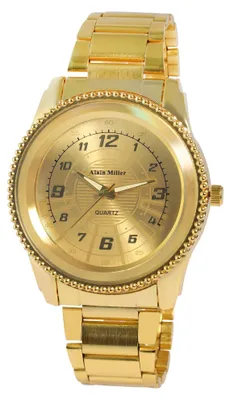Produktbild von Herrenuhr Metall mit Metallarmband und Mineralglas